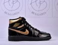 Nike Air Jordan 1 High Dark Mocha, Gold, Hyper Royal Мъжки Дамски Маратонки, снимка 12