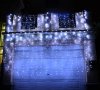 Black Weekend Коледни светеща Завеса в два цвята, снимка 1 - Лед осветление - 27163240