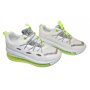 Дамски маратонки бяло / зелено 