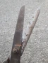 Стара шивашка ножица 34 см., снимка 4