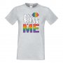  Мъжка тениска Kiss Me multicolor Прайд,Празник.Повод,Изненада, снимка 6