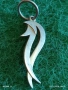 Сребърна висулка елегантен и модерен силует ювелирна изработка 35467, снимка 2