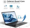 Нов 15,6-инчов лаптоп 8GB RAM 256GB SSD съхранение Подарък, снимка 7