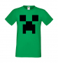 Мъжка тениска Creeper Face 1,майнкрафт Minecraft,Игра,Забавление,подарък,Изненада,Рожден Ден., снимка 1 - Тениски - 36466954