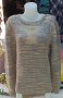 дамски пуловер-ръчно плетиво, снимка 1 - Блузи с дълъг ръкав и пуловери - 44102526