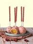 10 бр клечки за близалки с камъчета лолипопс cake pops кейк попс, снимка 7