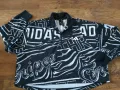 Adidas Allover Print Doubleknit Half Zip Sweatshirt - страхотно дамско горнище КАТО НОВО Л, снимка 6
