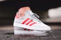 кецове   ADIDAS Gazelle Grey Red Man номер  42- 42,5, снимка 1 - Кецове - 33223747