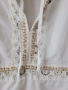 Бяла блуза с пайети , снимка 3