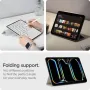 Калъф Spigen AirSkin Folio за iPad Pro 13 инча M4 (2024) 7-мо поколение - сив, снимка 5