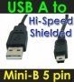 USB кабел PS3 - 3 метра  ( ЧЕРЕН ), снимка 1