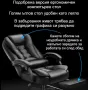 Масажен въртящ се офис стол с подложка за краката OFFICE  MASSAGE  CHAIR 008, снимка 6