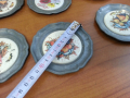 Чинийки за стена или подложки за чаши мета , снимка 2