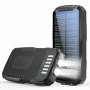  Преносима батерия STELS SolarPro 16K, PowerBank 16000mAh, соларен панел, LED фенер, снимка 6