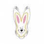 Резец за сладки глава заек , снимка 1 - Форми - 38988240