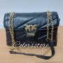 Черна чанта Pinko код DS169FA, снимка 1 - Чанти - 41524811