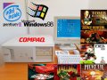 Продавам ретро компютър COMPAQ с инсталиран Windows 98 и 23класически игри., снимка 1 - Геймърски - 43472980