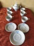порцеланови чаши за кафе и захарница Изида с печат БДЖ, снимка 6