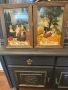 Картини  найвизъм лот рисувани върху стъкло дървени рамки , снимка 1