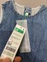 Benetton 3-6m нова дънкова рокля, снимка 2