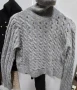 пуловери с камъни от фино плетиво , снимка 2