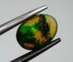 Опал с ярки неонови цветове - 1.68кт.! Нетретиран! Сертификат!, снимка 6