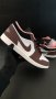 Nike Air Jordan 1 Low Mocha Chocolate Crimson Bliss Brown Размер 43 Номер Обувки Маратонки Нови , снимка 12