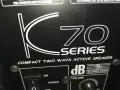 DB K70 ACTIVE SPEAKER-220V MADE IN ITALY-ВНОС SWISS 0801251539, снимка 7