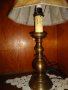 Стара английска бронзова лампа, снимка 3
