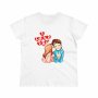 Подарък за Влюбените , подарък за свети валентин: Тениска със Сърце