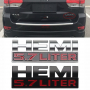 Метална релефна емблема хром или черна  ХЕМИ 5.7 литра HEMI 5.7 liter за кола автомобил джип ван, снимка 1 - Аксесоари и консумативи - 36392733