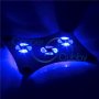 USB охладител за лаптоп с 3 неонови вентилатора Coolding Pad, снимка 13