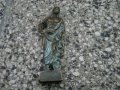 Бронзова пластика статуетка Асклепий, снимка 1 - Антикварни и старинни предмети - 32271822