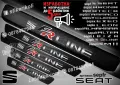ПРАГОВЕ карбон SEAT TARRACO фолио стикери septa, снимка 10