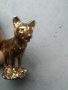 месингова статуетка-куче, снимка 4