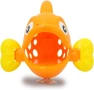 Комплект от 4 броя играчки за баня Jamara 460614 Hungry Fish Orange Гладна рибка играчки за вода , снимка 5