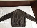 кожено яке - естествено кожа, черно, свалящи се ръкави, снимка 4