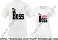 Тениска - The boss, real boss, снимка 1 - Тениски - 32837478
