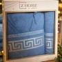 ✨ Луксозен комплект халат с кърпи – Z HOME collection ✨ Подарете си комфорт и стил у дома или избере, снимка 3