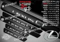 ПРАГОВЕ карбон LEXUS фолио стикери lep1, снимка 3
