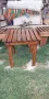 Дървена градинска масичка, снимка 4