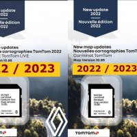 🚦 Renault Carminat Tomtom 10.45 10.65 10.85 SD Card  Навигационна Ориг. сд карта Megane map update