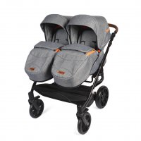 Dorjan Quick Twin 2в1,  количка за близнаци, снимка 7 - Детски колички - 27854300