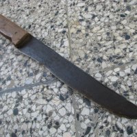 Стар касапски нож , снимка 2 - Антикварни и старинни предмети - 28486172