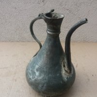 Кован меден възрожденски ибрик , снимка 3 - Антикварни и старинни предмети - 36649145