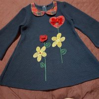 Рокличка с цветенца, снимка 1 - Детски рокли и поли - 27134012