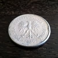 Монета - Полша - 1 злота | 1986г., снимка 4 - Нумизматика и бонистика - 27872207