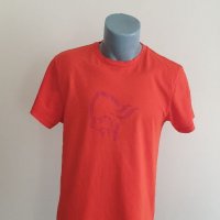 NORRONA Cotton Logo Mens Size S ОРИГИНАЛ! Мъжка Тениска!, снимка 8 - Тениски - 37214414