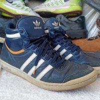 мъжки маратонки кецове  adidas® MID Leather shoes original, естествена кожа, 42 - 43,GOGOMOTO.BAZAR., снимка 7 - Маратонки - 43898777