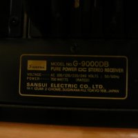 SANSUI G-9000 DB, снимка 12 - Ресийвъри, усилватели, смесителни пултове - 35323762
